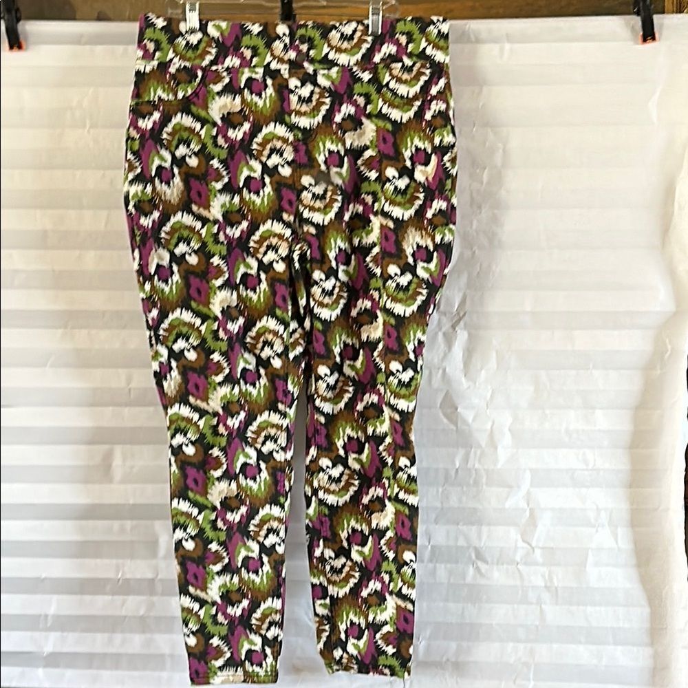 Terra & Sky Women’s Mid-Rise Skinny Jeggings Size 16W–18W Stretch Denim Pants